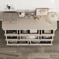 Contemporary Horizontal Double Dresser Storage Dresser with Drawers for Home Clearhalo 'Bedroom Furniture' 'Dressers & Chests' 'dressers_chests' 'furn' 'furn_dressers_chests' 'Furniture' 7579999
