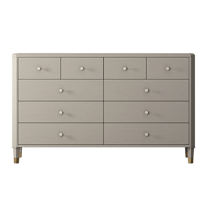 Contemporary Horizontal Double Dresser Storage Dresser with Drawers for Home Clearhalo 'Bedroom Furniture' 'Dressers & Chests' 'dressers_chests' 'furn' 'furn_dressers_chests' 'Furniture' 7580000