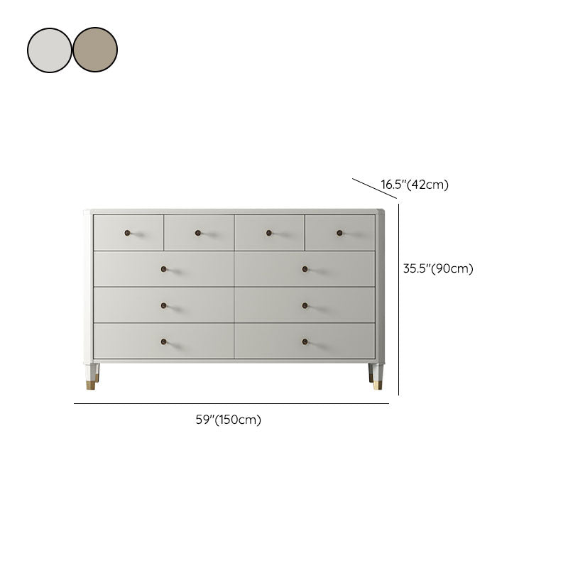 Contemporary Horizontal Double Dresser Storage Dresser with Drawers for Home Clearhalo 'Bedroom Furniture' 'Dressers & Chests' 'dressers_chests' 'furn' 'furn_dressers_chests' 'Furniture' 7580003