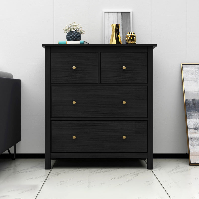 Classic Glam Storage Cofre de madera Cofre de almacenamiento con cajones