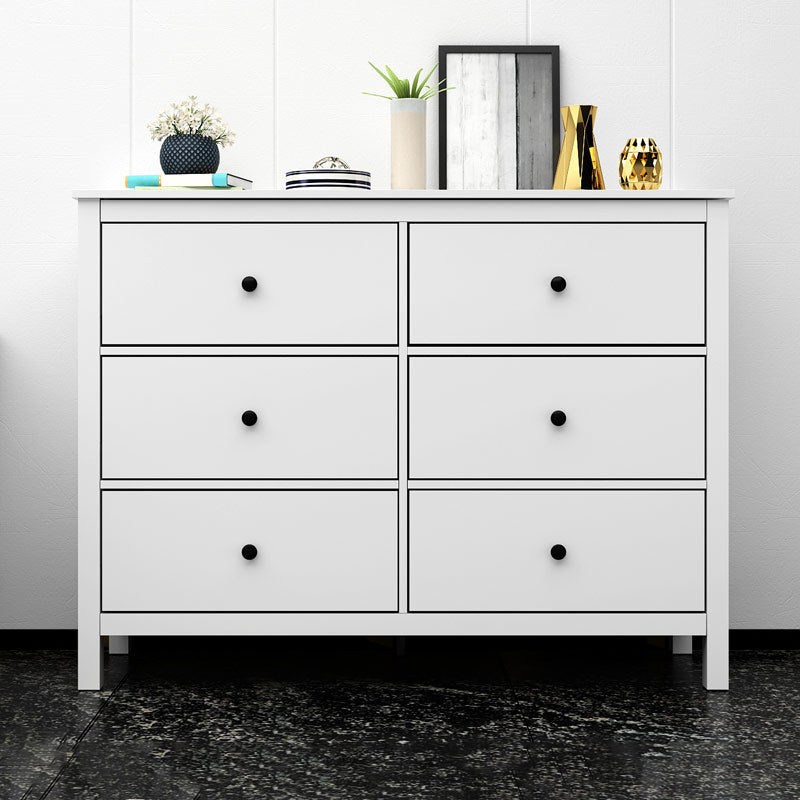 Classic Glam Storage Cofre de madera Cofre de almacenamiento con cajones