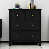 Classic Glam Storage Chest Wooden Storage Chest Dresser with Drawers