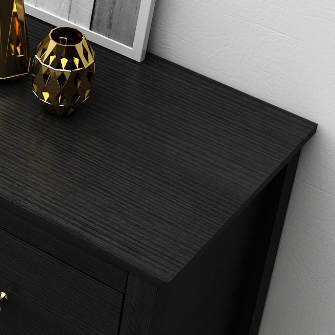 Classic Glam Storage Cofre de madera Cofre de almacenamiento con cajones