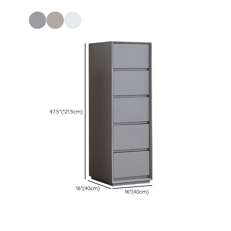 Modern de almacenamiento cofre de madera de madera tocador de cofre con cajones