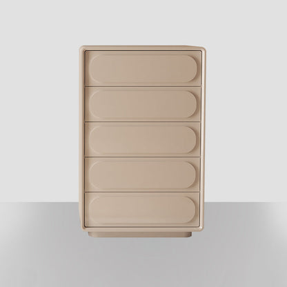 Modernismo Horizontal Cofre de lencería de almacenamiento de madera horizontal para espacio para habitación