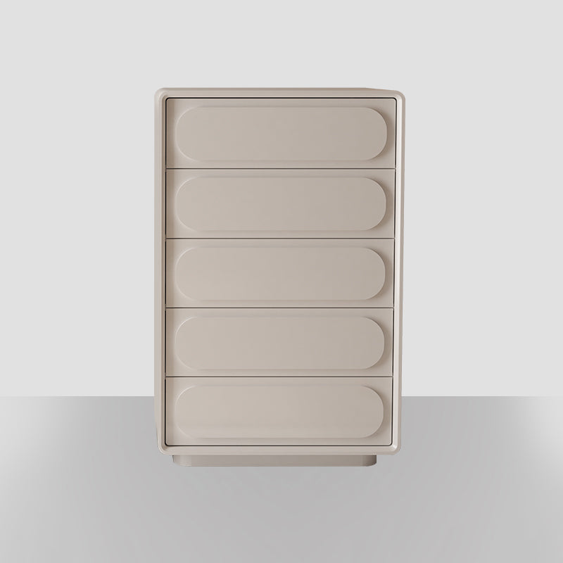 Modernismo Horizontal Cofre de lencería de almacenamiento de madera horizontal para espacio para habitación