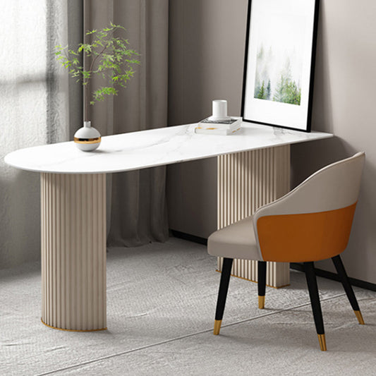 Peninsula Stone Office Bureau Glam Style Metal Writing Bureau pour bureau