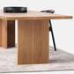Rectangular Shaped Modern Office Table Wooden Writing Desk in Natural Clearhalo 'furn' 'furn_office_desk' 'Furniture' 'Office Desks' 'Office Furniture' 'office_desk' 7580264