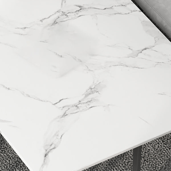 Table de bureau moderne de forme rectangulaire Bureau d'écriture d'ardoise pour le bureau