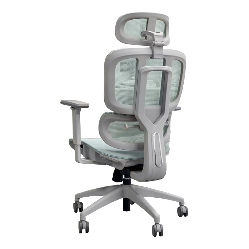 Silla de oficina de armas extraíble mecanismo de inclinación moderna sin silla angustiante con ruedas