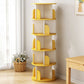 Engineered Wood Closed Back Bookcase Scandinavian Standard Bookshelf Clearhalo 'Bookcases' 'furn' 'furn_bookcases' 'Furniture' 'Office Furniture' 7580785