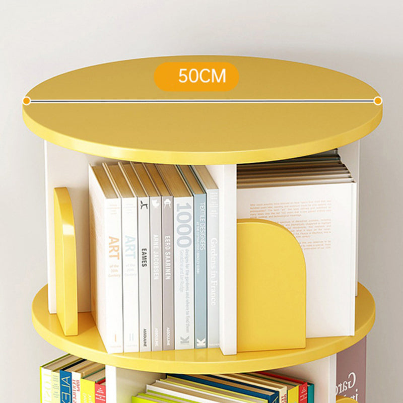 Engineered Wood Closed Back Bookcase Scandinavian Standard Bookshelf Clearhalo 'Bookcases' 'furn' 'furn_bookcases' 'Furniture' 'Office Furniture' 7580793