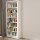 Modern Open Back Bookshelf Vertical Metal Bookcase with Shelves Clearhalo 'Bookcases' 'furn' 'furn_bookcases' 'Furniture' 'Office Furniture' 7580807
