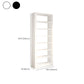Modern Open Back Bookshelf Vertical Metal Bookcase with Shelves Clearhalo 'Bookcases' 'furn' 'furn_bookcases' 'Furniture' 'Office Furniture' 7580823