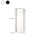 Modern Open Back Bookshelf Vertical Metal Bookcase with Shelves Clearhalo 'Bookcases' 'furn' 'furn_bookcases' 'Furniture' 'Office Furniture' 7580824