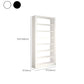 Modern Open Back Bookshelf Vertical Metal Bookcase with Shelves Clearhalo 'Bookcases' 'furn' 'furn_bookcases' 'Furniture' 'Office Furniture' 7580825