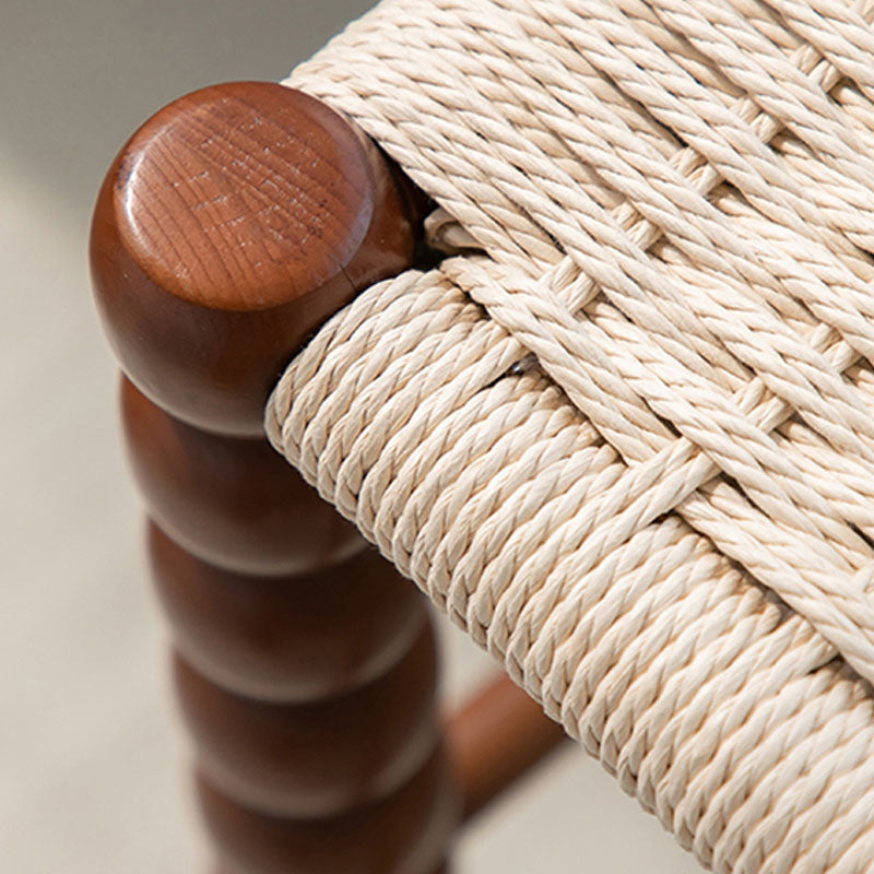 Tropical Seating Bench Solid Wood 12 Inch Width Rectangle Seating Bench Clearhalo 'Benches' 'Chairs & Seating' 'furn' 'furn_benches' 'Furniture' 'Living Room Furniture' 7580858