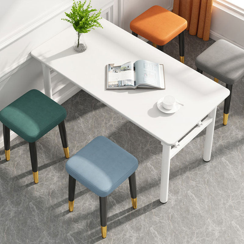 Standard standard in pelle contemporanea 4 gambe standard per soggiorno