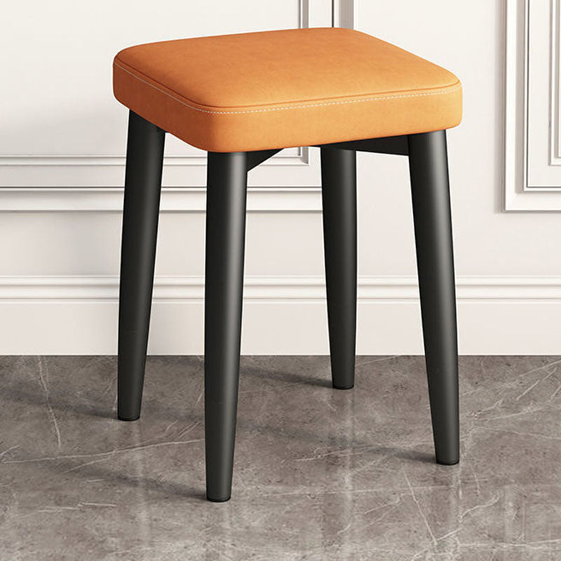 Hedendaags leerstandaard Square 4 Legs Standaard voor woonkamer