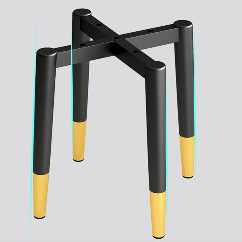 Standard standard in pelle contemporanea 4 gambe standard per soggiorno