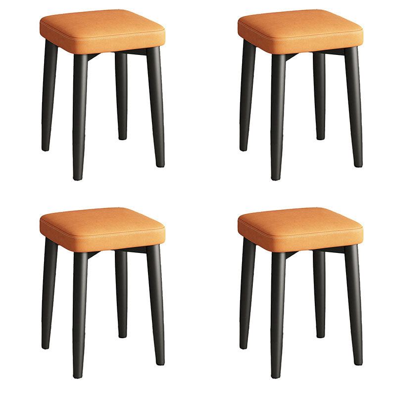 Standard standard in pelle contemporanea 4 gambe standard per soggiorno