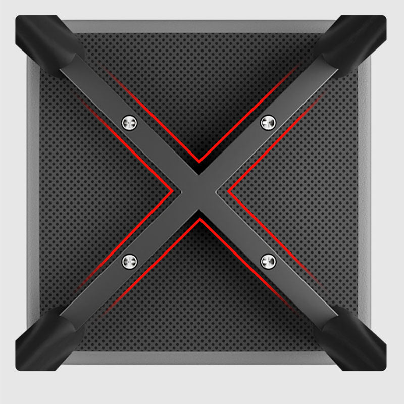 Modern Square Standard Leather Standard with Black Legs for Home Clearhalo 'furn' 'furn_ottomans_poufs' 'Furniture' 'Living Room Furniture' 'Ottomans & Poufs' 'ottomans_poufs' 7581014