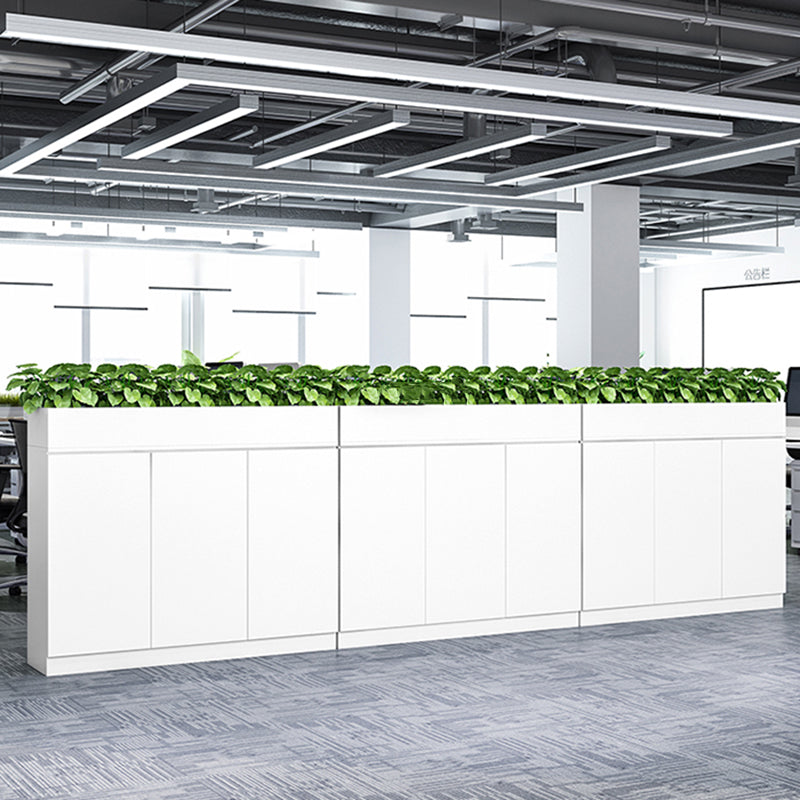 Archivo de marco de madera de archivo lateral moderno para la oficina