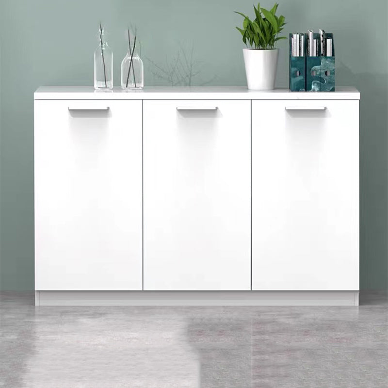Modern Lateral Filing Cabinet Wooden Frame Key Locking File Cabinet White Clearhalo 'Filing Cabinets' 'filling_cabinets' 'furn' 'furn_filling_cabinets' 'Furniture' 'Office Furniture' 7581100