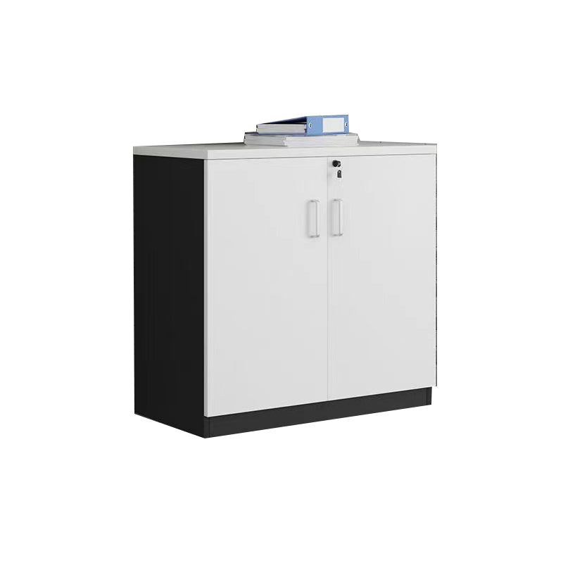 Modern Lateral Filing Cabinet Wooden Frame Key Locking File Cabinet Clearhalo 'Filing Cabinets' 'filling_cabinets' 'furn' 'furn_filling_cabinets' 'Furniture' 'Office Furniture' 7581106