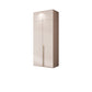 Contemporary Bedroom Storage Cabinet Wooden Shelves Wardrobe 27.5"L x 20"W x 96"H Armories & Top Cabinet Clearhalo 'Armoires & Wardrobes' 'armoires_wardrobes' 'Bedroom Furniture' 'furn' 'furn_armoires_wardrobes' 'Furniture' 7581215