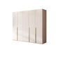 Contemporary Bedroom Storage Cabinet Wooden Shelves Wardrobe 71"L x 20"W x 77"H Armoires & Wardrobes Clearhalo 'Armoires & Wardrobes' 'armoires_wardrobes' 'Bedroom Furniture' 'furn' 'furn_armoires_wardrobes' 'Furniture' 7581217
