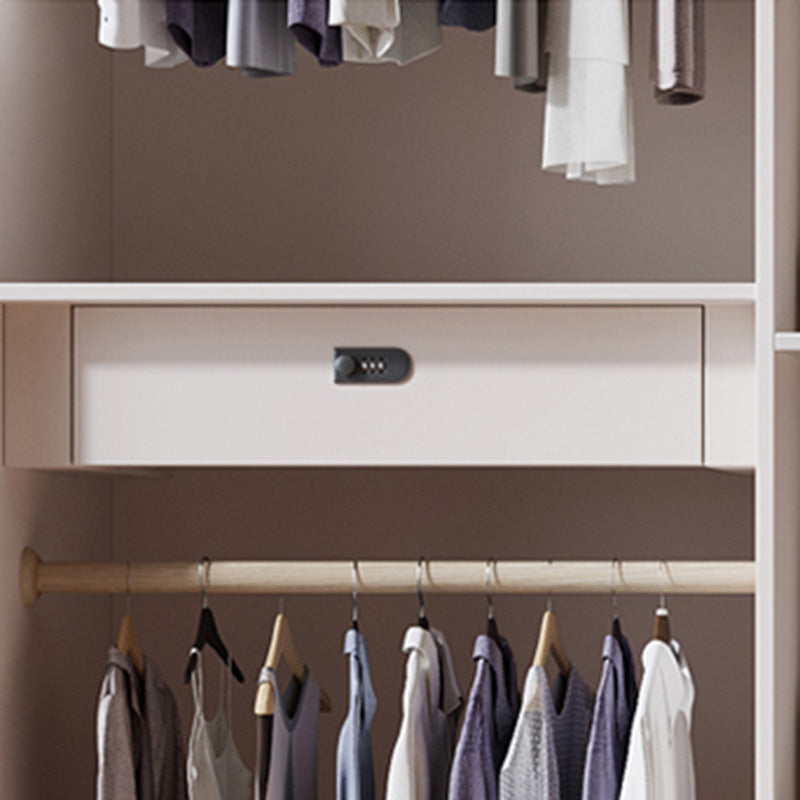 Contemporary Bedroom Storage Cabinet Wooden Shelves Wardrobe Clearhalo 'Armoires & Wardrobes' 'armoires_wardrobes' 'Bedroom Furniture' 'furn' 'furn_armoires_wardrobes' 'Furniture' 7581220