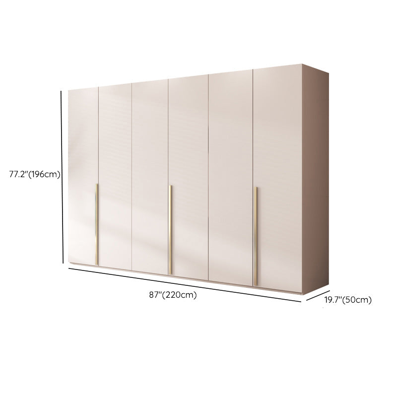 Contemporary Bedroom Storage Cabinet Wooden Shelves Wardrobe Clearhalo 'Armoires & Wardrobes' 'armoires_wardrobes' 'Bedroom Furniture' 'furn' 'furn_armoires_wardrobes' 'Furniture' 7581228