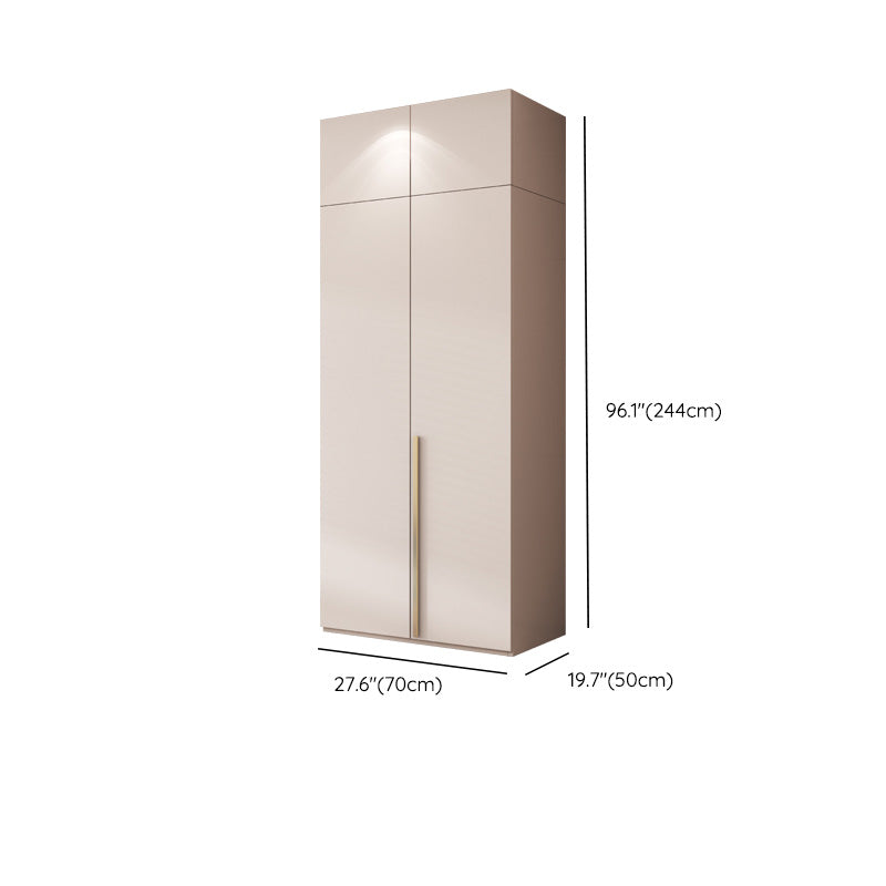Contemporary Bedroom Storage Cabinet Wooden Shelves Wardrobe Clearhalo 'Armoires & Wardrobes' 'armoires_wardrobes' 'Bedroom Furniture' 'furn' 'furn_armoires_wardrobes' 'Furniture' 7581229
