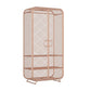 Industrial Style Wardrobe Bedroom Metal Wardrobe Closet with 2 Doors Rose Gold 2 Clearhalo 'Armoires & Wardrobes' 'armoires_wardrobes' 'Bedroom Furniture' 'furn' 'furn_armoires_wardrobes' 'Furniture' 7581242
