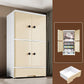 Armoire en plastique Style Teen Style Simple Rectangular Bedroom Armorage de garde-robe