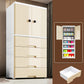 Armoire en plastique Style Teen Style Simple Rectangular Bedroom Armorage de garde-robe