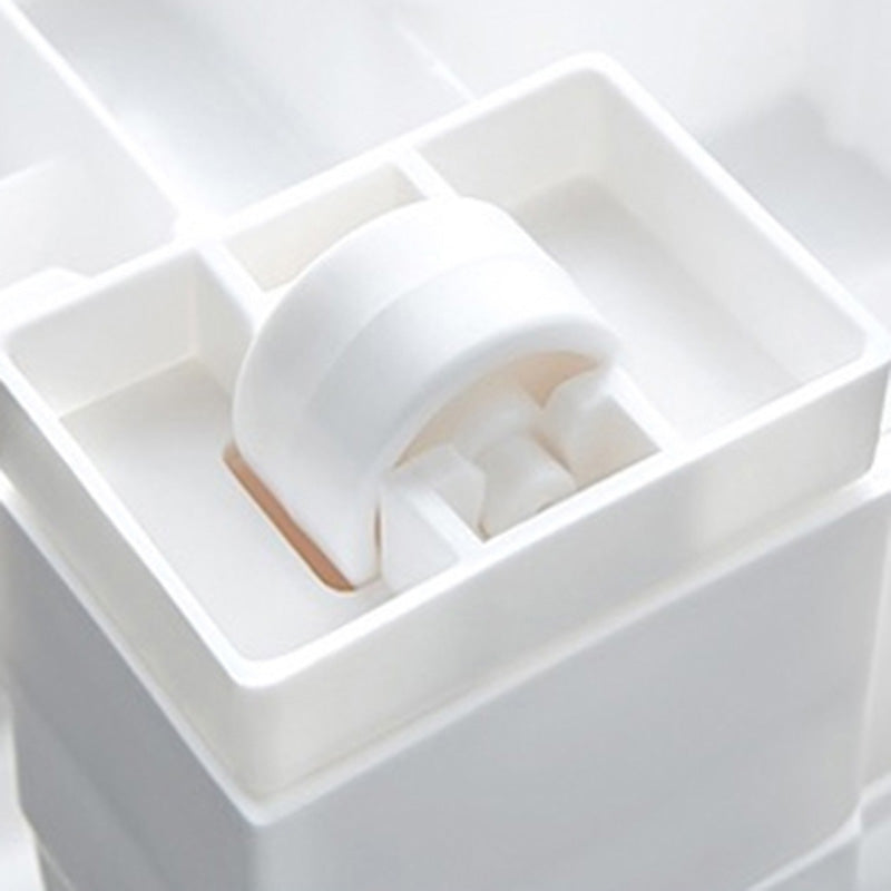 Armoire en plastique Style Teen Style Simple Rectangular Bedroom Armorage de garde-robe