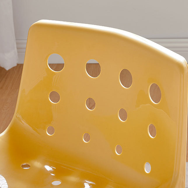 Modern Style Stackable Side Chair Plastic Dining Chair for Dining Room