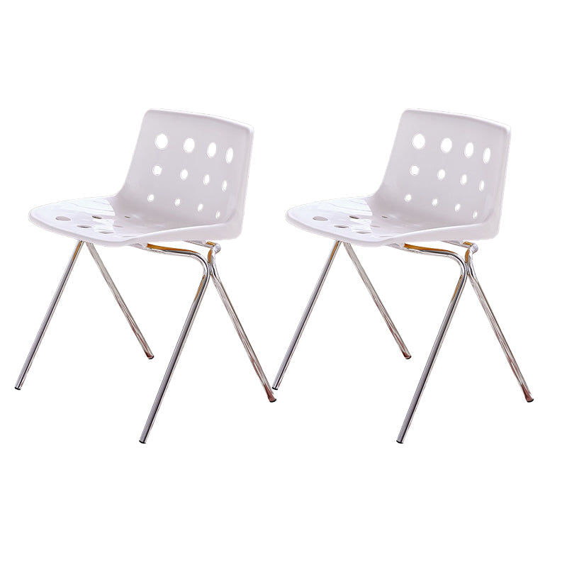 Modern Style Stackable Side Chair Plastic Dining Chair for Dining Room