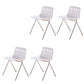 Modern Style Stackable Side Chair Plastic Dining Chair for Dining Room