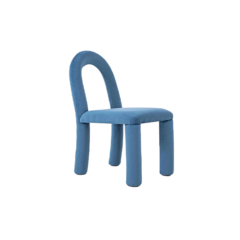 Moderne einfache Armless Esstühle Holzrahmen Offener Rücken für Esszimmer für Esszimmer