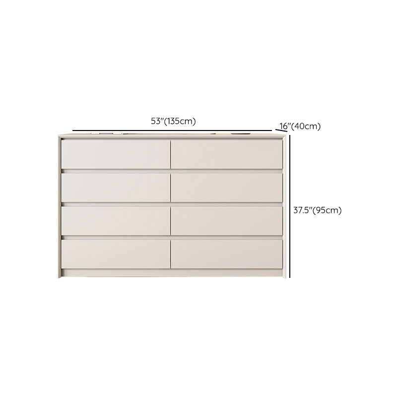Modern de almacenamiento Cofre de almacenamiento horizontal Coffiser de techo de almacenamiento con cajones