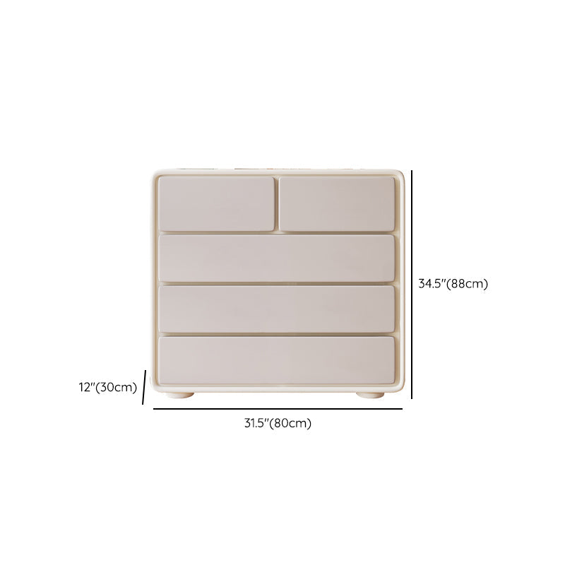 Modern de almacenamiento Cofre de almacenamiento horizontal Coffiser de techo de almacenamiento con cajones