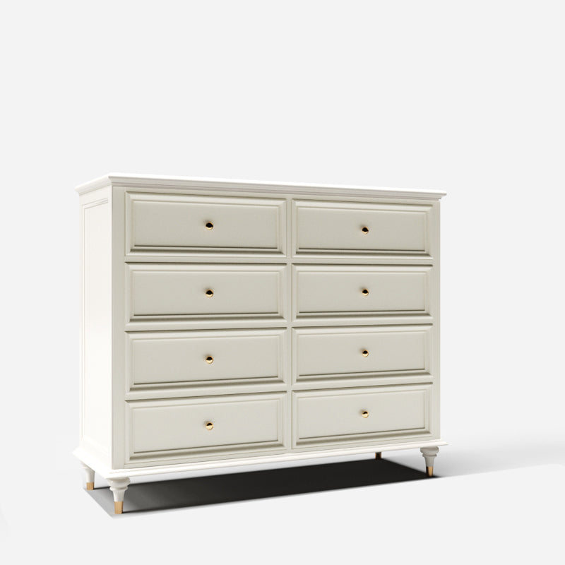 Chox de almacenamiento tradicional tocador de madera sólida con cajones de 9/8/7/5