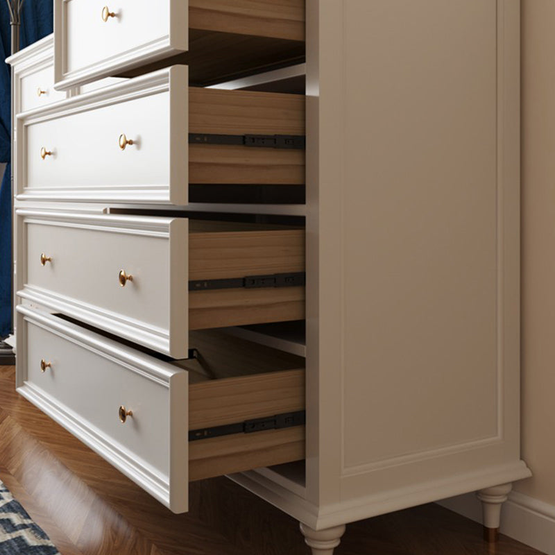 Chox de almacenamiento tradicional tocador de madera sólida con cajones de 9/8/7/5