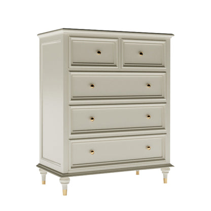 Chox de almacenamiento tradicional tocador de madera sólida con cajones de 9/8/7/5