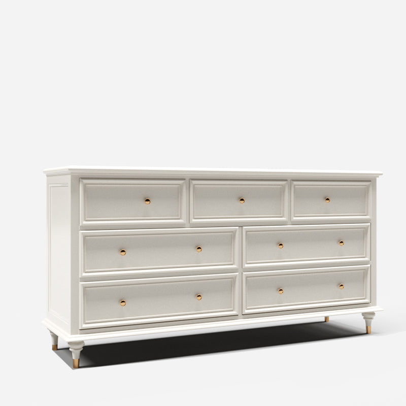 Chox de almacenamiento tradicional tocador de madera sólida con cajones de 9/8/7/5