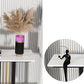 Rectangle Shape Contemporary Console Table Stone Sofa Table in White