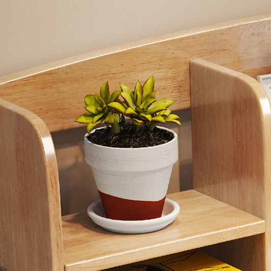 Bureau d'écriture réglable en bois moderne bureau bureau avec étagères